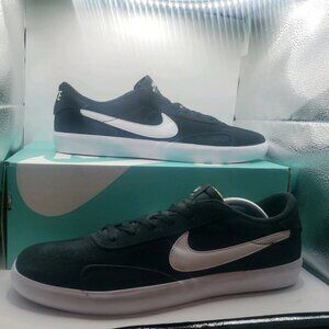 NEW Size 13- Men's Nike SB Heritage‎ Vulc Black/White Skateboard Sneaker Shoes